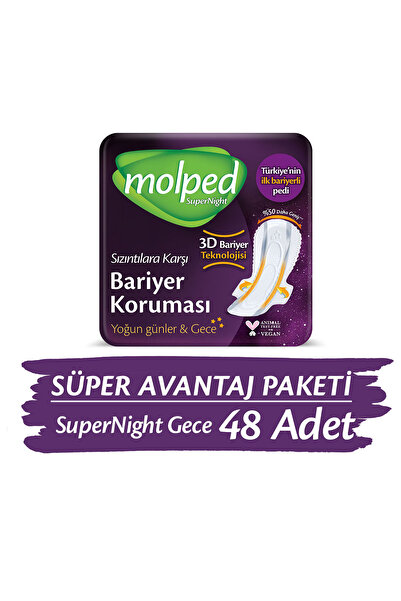 Molped Supernight Night Super Advantage Package 48 Pieces