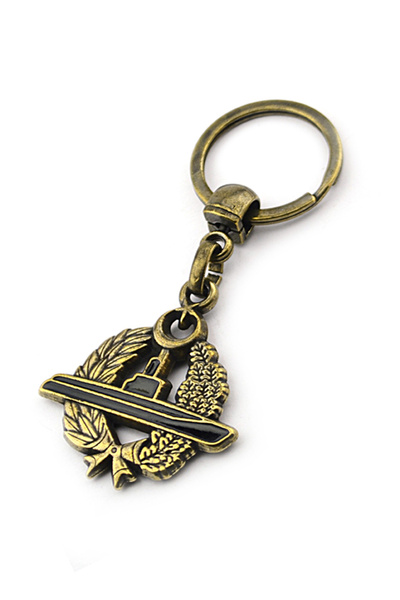 anahtarlıksepeti مشاة البحرية كوم. سلسلة مفاتيح بروفي (أصفر عتيق)