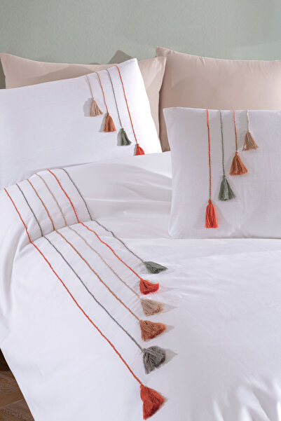 Elart Carmen Duvet Cover Set Double (200X220 cm) Beige