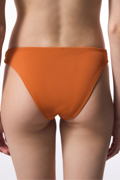 Penti Orange Macrame Detailed Bikini Bottom