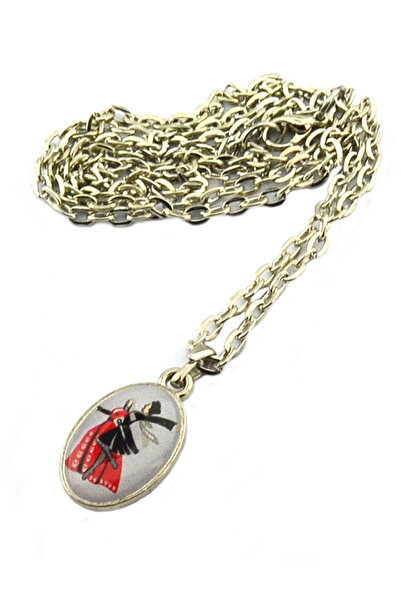 anahtarlıksepeti Kafkas Çerkes Oynayan Çift Damla Kolye