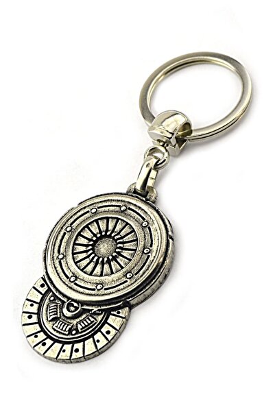 anahtarlıksepeti سلسلة مفاتيح بتصميم لوحة القابض (أكسيد النيكل)