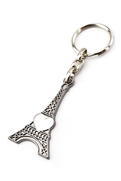 anahtarlıksepeti سلسلة مفاتيح برج باريس البيضاء