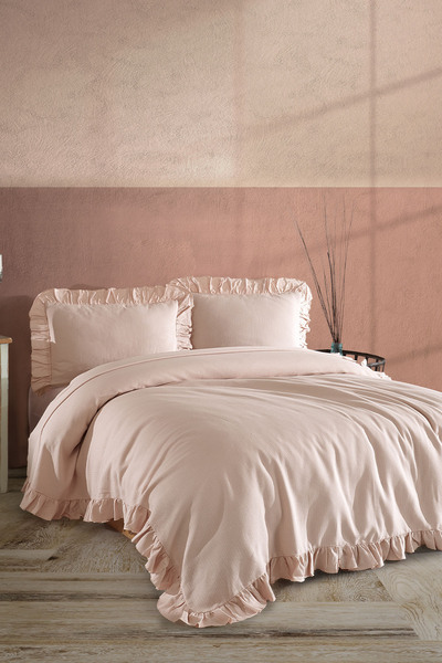 Elart Lily Bedding Set (220X230 cm) Beige