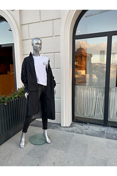 SARE ERKMEN Büyük beden trençkot yağmurluk