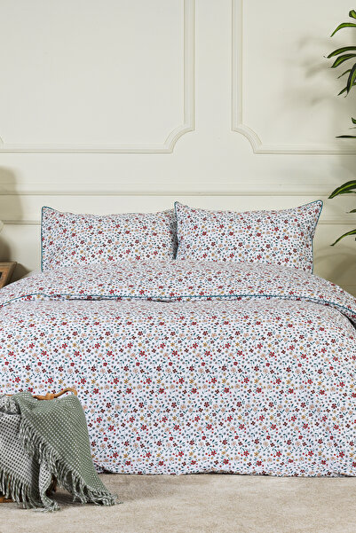 Elart Set de lenjerie de pat Aria Cearșaf elastic dublu bumbac 100% Ranforce ...