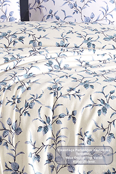 Elart Fine Pike Set Single (160X230 cm) Blue