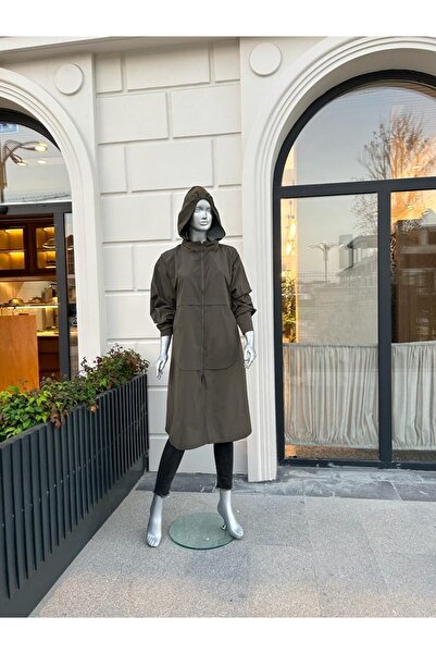 SARE ERKMEN Büyük beden trençkot yağmurluk