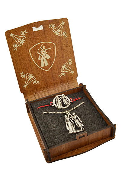 anahtarlıksepeti Caucasian Quartz Playing Double Figure Necklace Bracelet Set