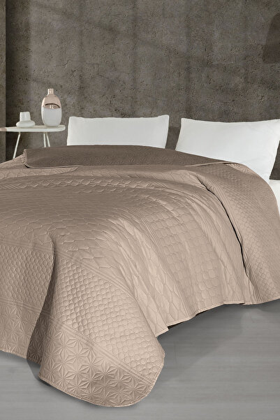 Elart Doremi Yatak Örtüsü Çift Kişilik (200x220 cm) Bej