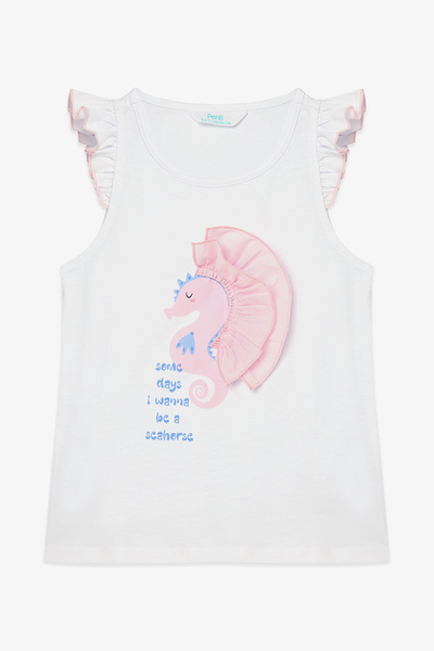 Penti Seahorse-Pyjama-Set aus Baumwolle für Mädchen