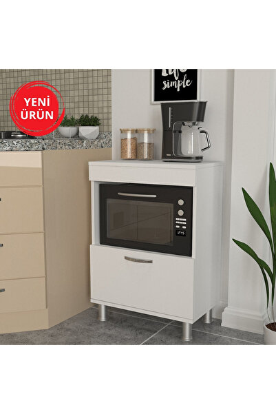 Dekorister Merkür Mutfak Dolabı Beyaz