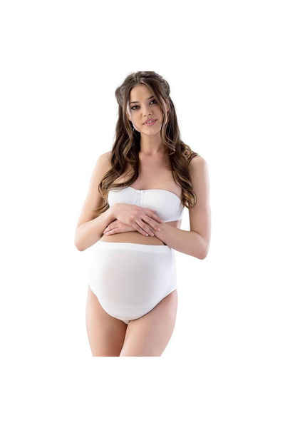 Emay White Emay 5210 Soft Maternity Slip