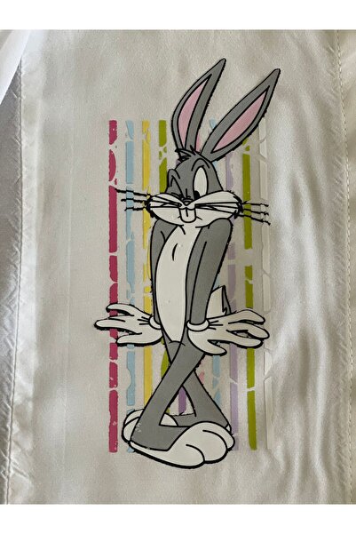 Gönülden Tasarım 15x6 cm Aplikacija sa izvezenim likom Bugs Bunnyja za peglan...
