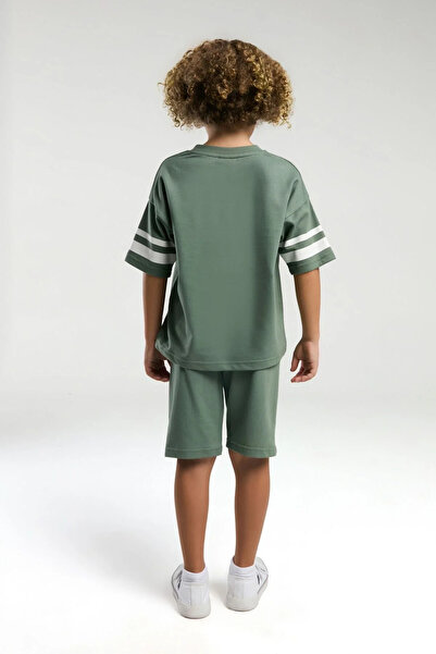 U.S. Polo Assn. Men's waiter bermuda set - dark green