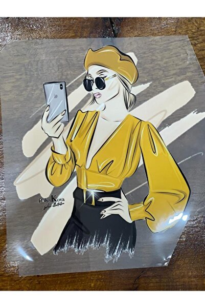 Gönülden Tasarım Scris cu vizualizare 1. Imprimare de calitate Transfer Impri...