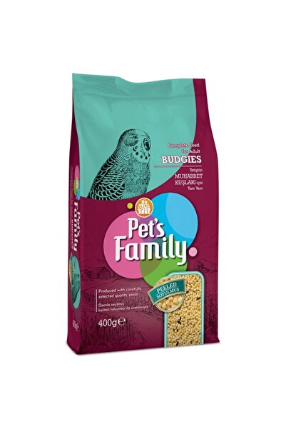Pets Family Soyulmuş Muhabbet Kuşu Yemi 400 gr