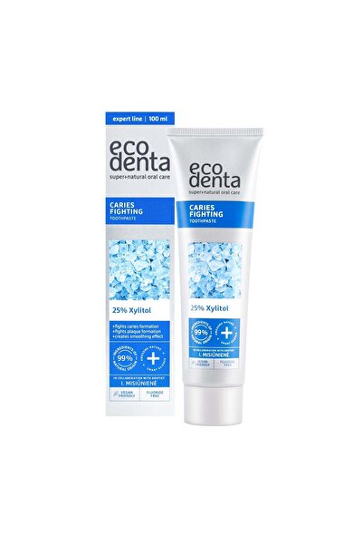 Ecodenta Toothpaste against cavities, with 25% Xylitol, Caries Fighting, Ecodenta, 100 ml