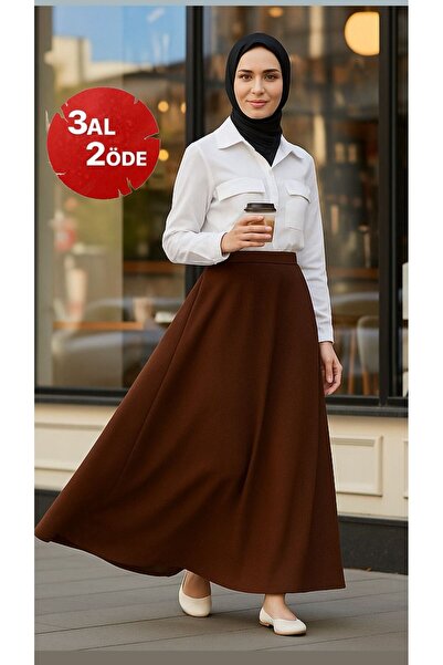 Lesa Wear Φούστα Hijab με ντραπέ στυλ