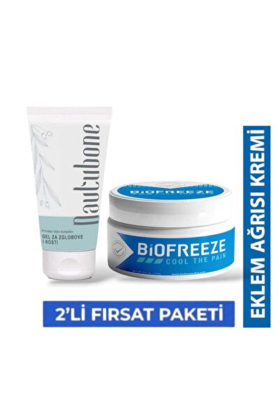 Genel Markalar Nautubone & Biofreeze Kas ve Eklemler İçin Vücut Bakım Kremleri 2'li Set