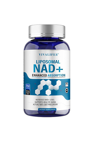 Vivalifer Liposomal Nad 500mg With Trimethylglycine Tmg 250 Mg Anti Aging Repair Brain 120 Caps