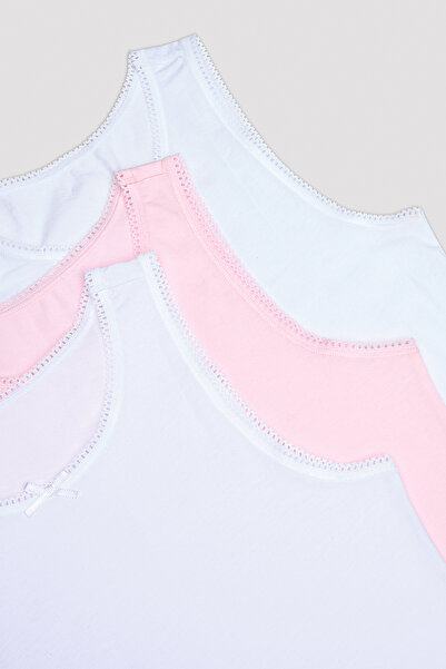 Penti Girl's PW Basic Multicolored 3-Piece Undershirt