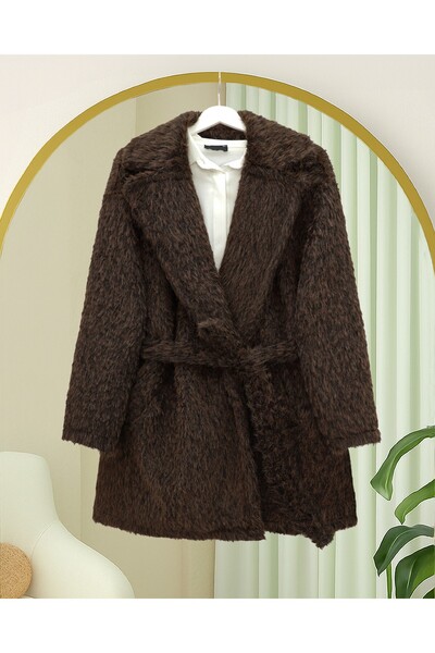 Modamorfo Шапка с джобове и връзки на талията - K. Coffee