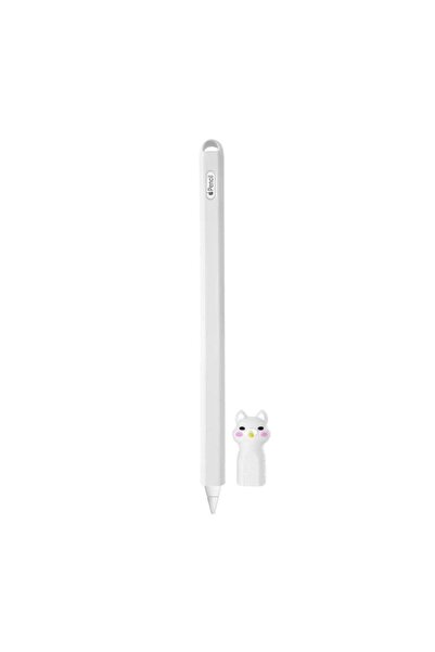 Mi7a Apple Pencil 2. Nesil Uyumlu Koruyucu Silikon Kılıf Kaydırmaz Sevimli Ke...