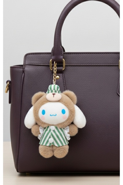 Meyra Accessories Sanrio kawaii cinnamoroll lüx büyük boy peluş oyuncak anaht...
