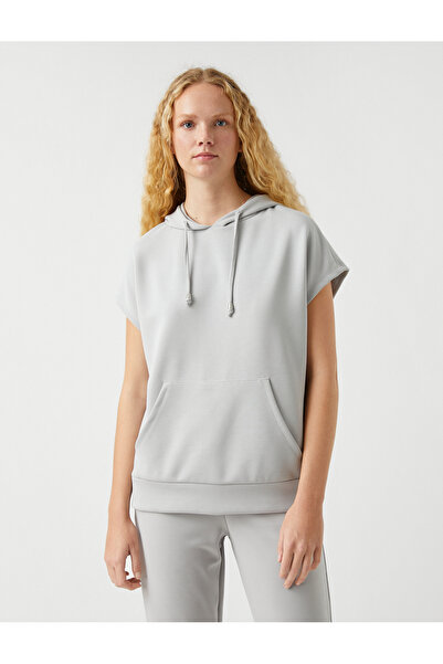 Koton Φούτερ με κοντό μανίκι Modal Blend