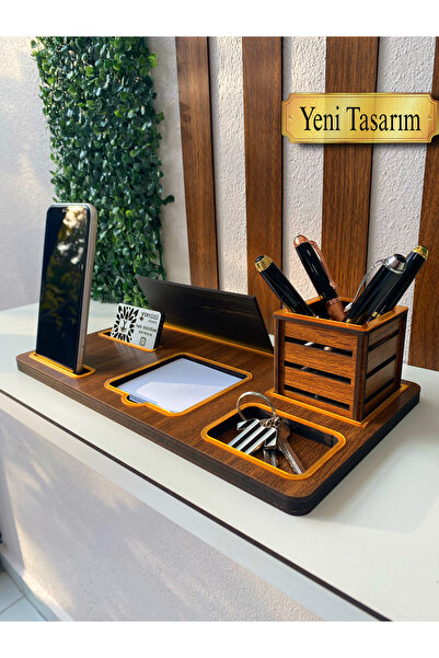 yeryüzü dizayn Ofis Masa Üstü Isimlik Kalemlik Ofis Aksesuarı Işyeri Hediyesi