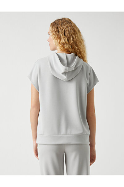 Koton Φούτερ με κοντό μανίκι Modal Blend