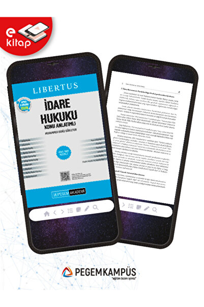 Pegem Akademi Yayıncılık 2026 KPSS A Grubu Libertus İdare Hukuku Konu Anlatımlı E-Kitap