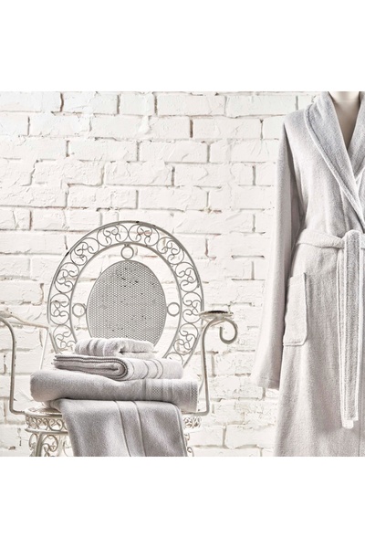 Linens Soft Cotton 50X85 cm Face Towel Gray