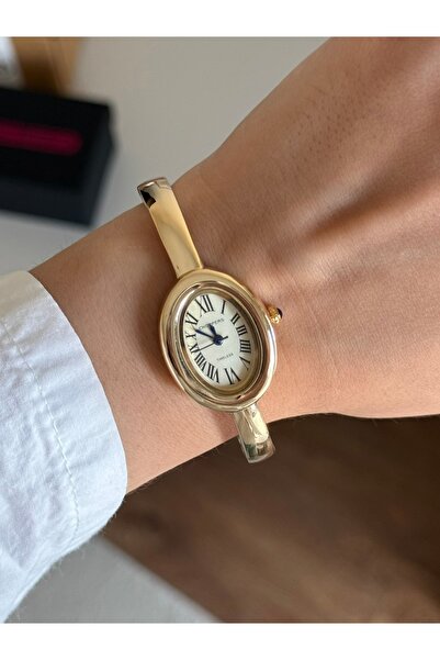RoseandRoses Baignoe Orijinal Model Basic Kasa Kelepçe Kadın Kol Saati