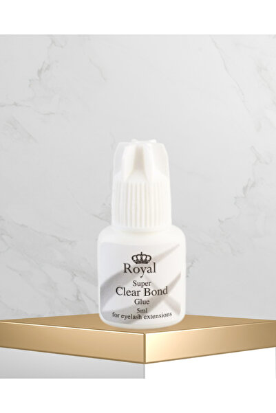 Royal Adeziv Premium 5ml, Super Clear Bond (transparent), rezistență 6 saptămâni, uscare 2-3 secunde