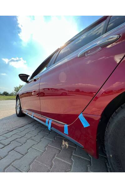 bkstuningshop Fiat Egea Çıkıntılı Model Yan Marşiyel (PLASTİK)