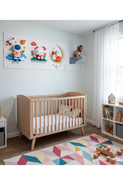 YSY AKROBAT Astronaut 3D Wall Ornament |   Model for Boy's Room 62X62Cm |   Space Themed Screenless Activity