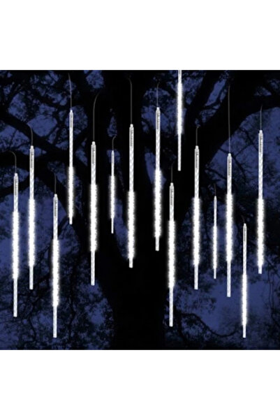 VELORA LED Icicle Lights, Snow Effect, Cool White, 300 cm