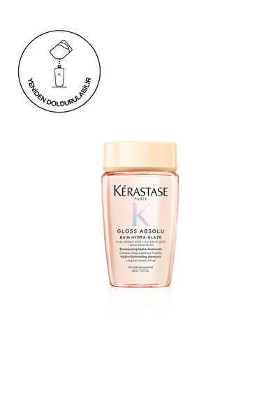 Kerastase Gloss Absolu Shine-Enhancing Shampoo for Hair Prone to Frizz 80 ml