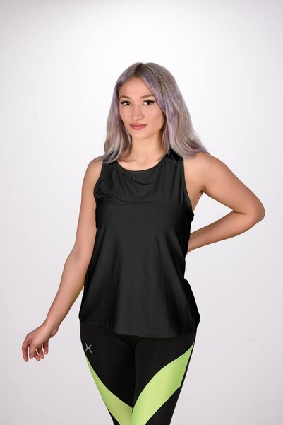 HALVMAN Women's Athlete Undershirt Black Hlv1345