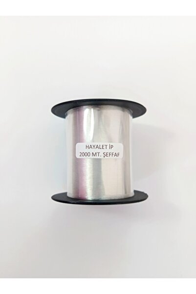 Eskişehir hobi sanat 2000 Meters Ghost Thread Transparent Sewing Thread Fishing Line Thread