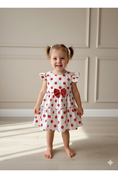 BabyDia Polka Dot Dress