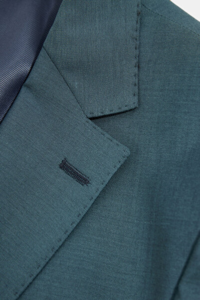 W Collection Petroleum Button Suit