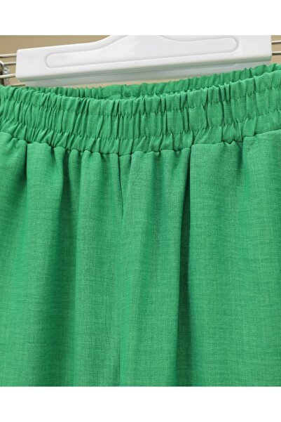 Modamorfo Elastic Waist Double Pocket Casual Trousers