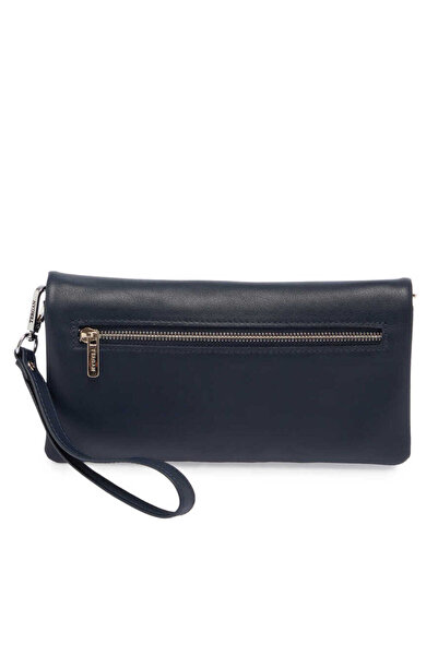 Tergan Lacivert Hakiki Deri Erkek El Çantası - S1PC00001621-M80