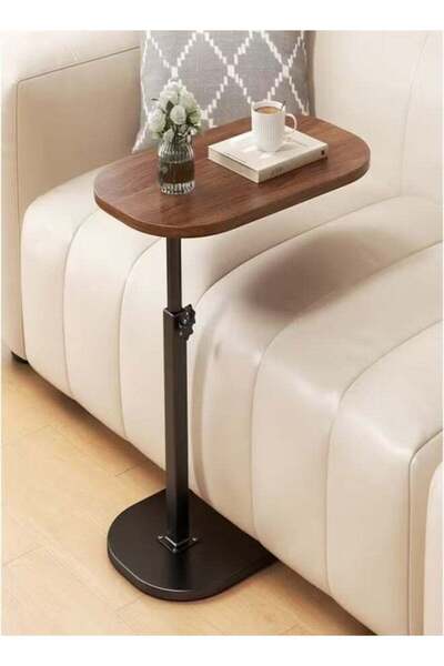 ULHYC Height-Adjustable Flip Coffee Table (48-80cm) - Nordic Brown