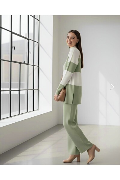 Modamorfo Half-Neck Knitwear Suit