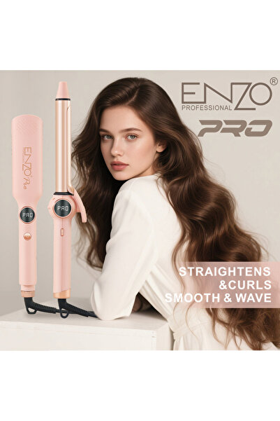 Enzo Professional ENZO EN-3314 Professional 2-in-1 Hair Straightener & Curler