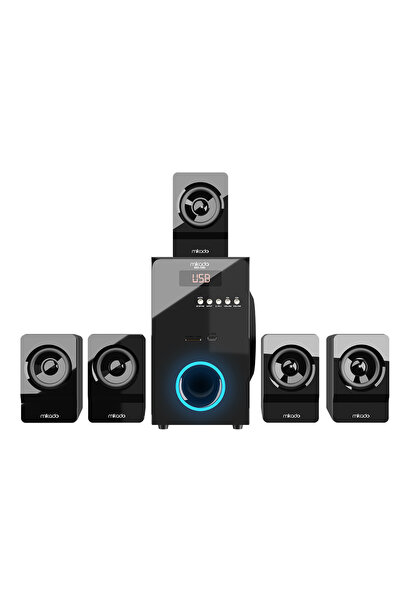 Mikado Md-581bt 5 1 Usb Sd Fm Destekli Multimedia Bluetooth Speaker